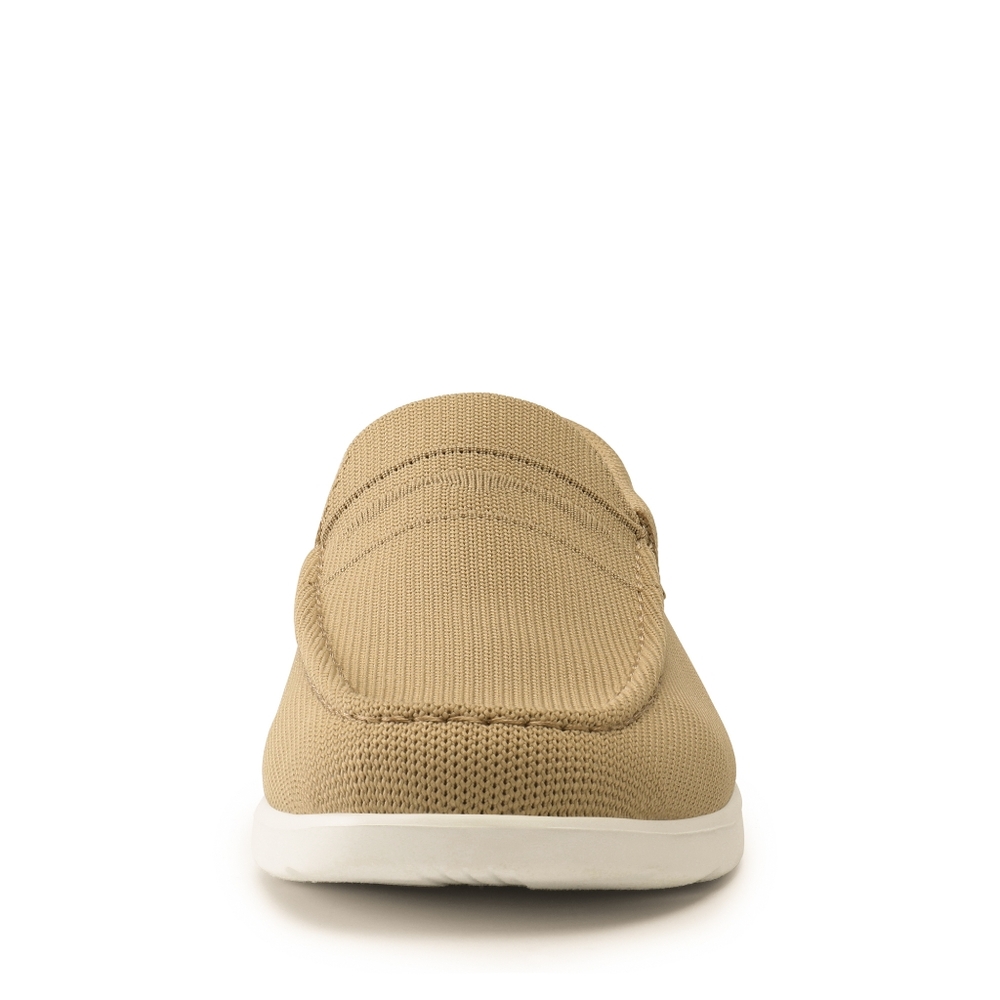Bruno Marc Men's Breathable Knitted Casual Slip On Shoes Khaki NIB - Picture 6 of 9